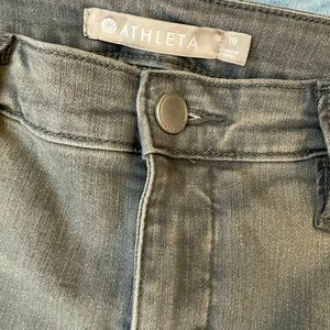 Athleta Women’s Gray Scuptek Jeans Sz 16